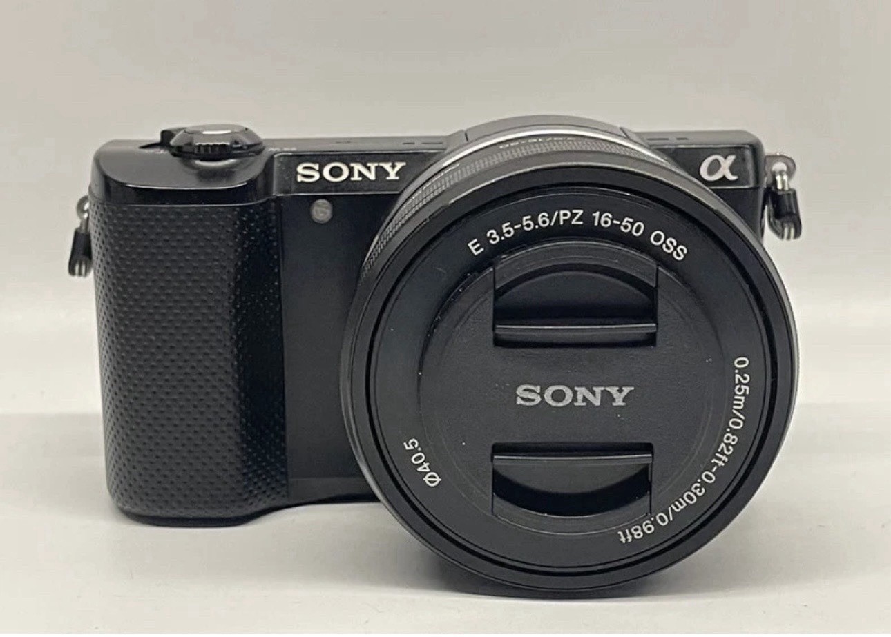 Sony Alpha 5000 Camera Bundle with KamLan Lens, Batteries & Charger