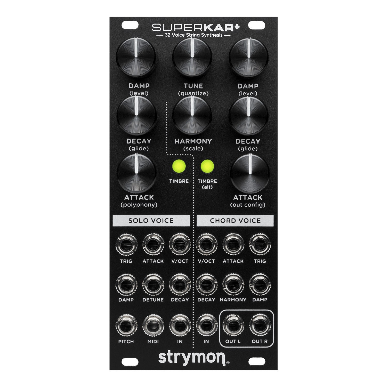 Strymon SuperKar+ 32-Voice String Synthesizer Eurorack Module
