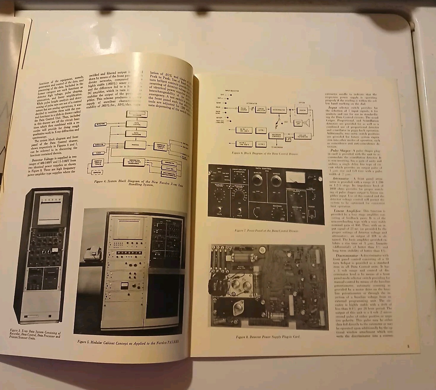 Vintage 1970 Norelco & Phillips Xray Diffraction & Spectrography Booklets Lot