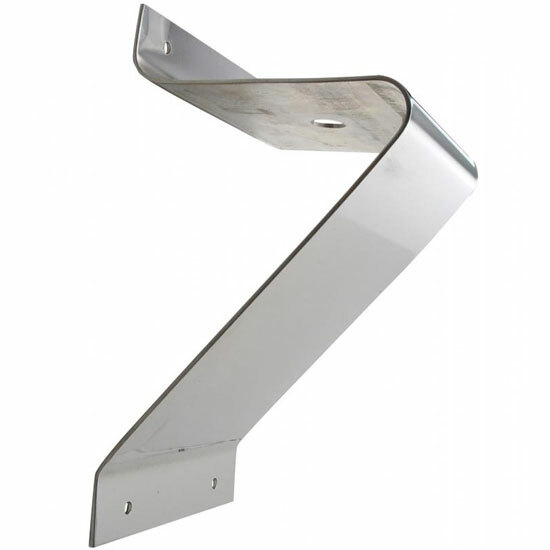 United Pacific 20650 - Stainless Steel Triangle Light Bracket