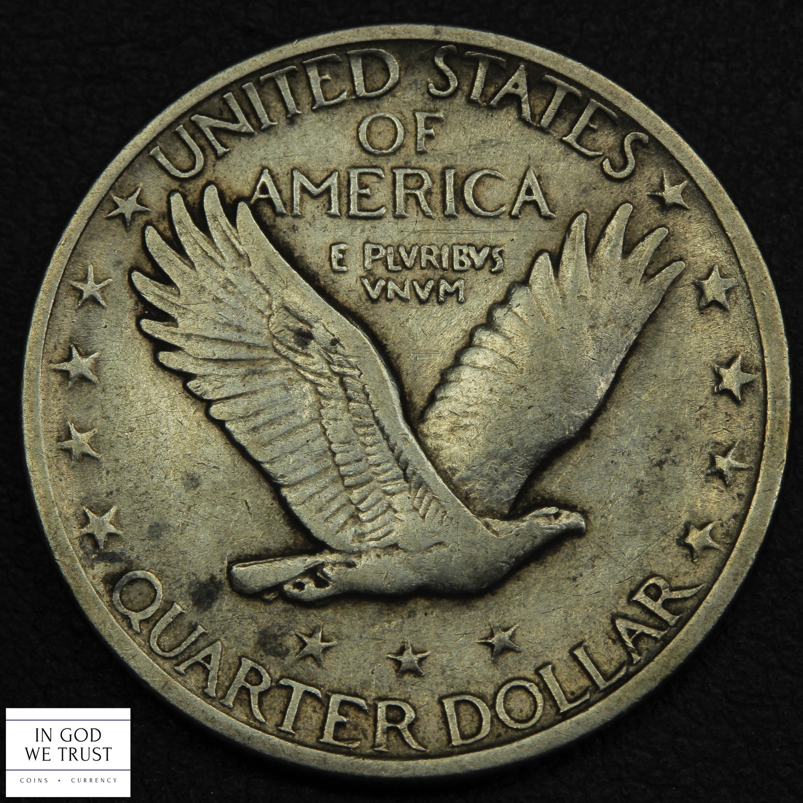 1920 Standing Liberty Silver Quarter 25C