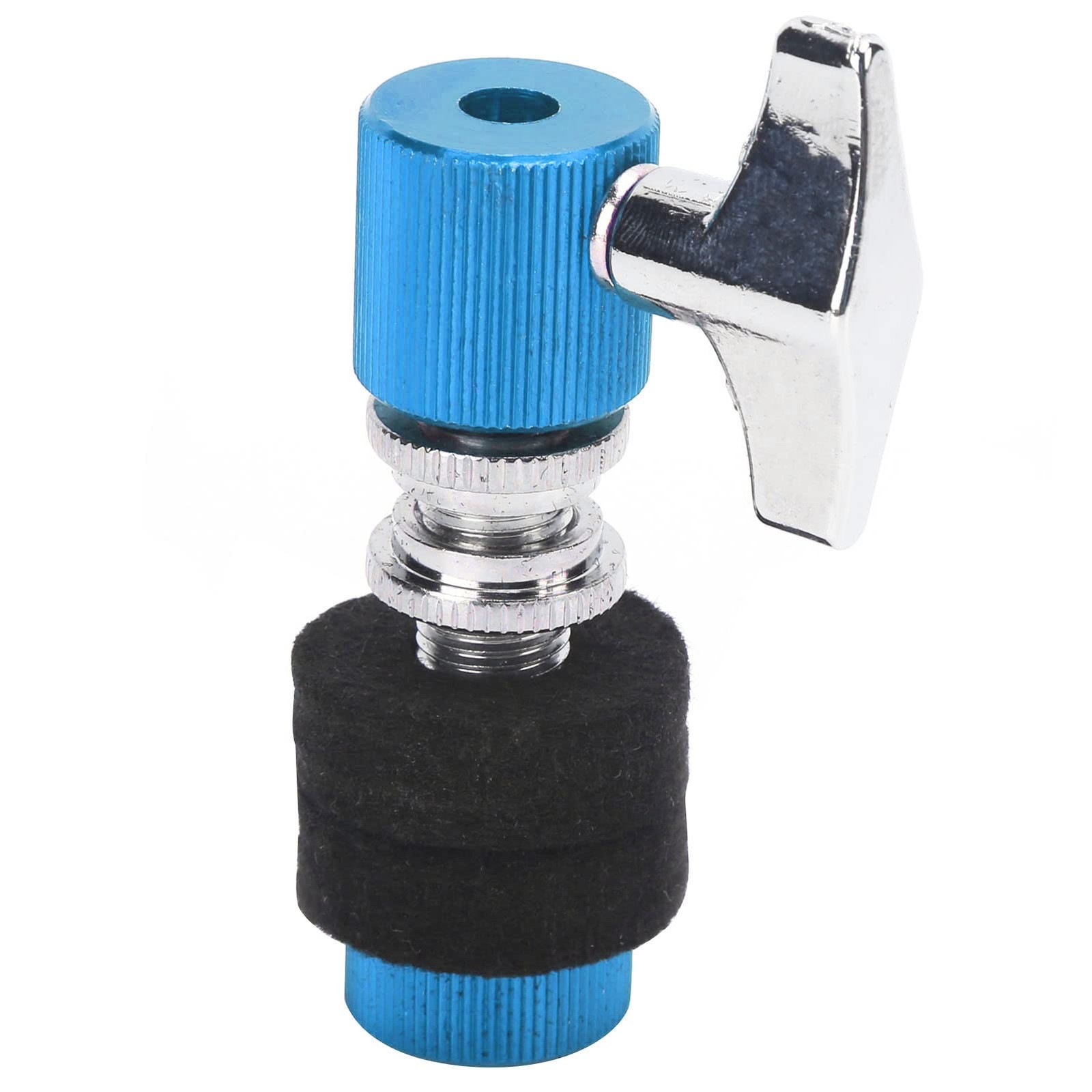 Blue HiHat Clutch Aluminum Quick Release Cymbal Holder SelfLocking Knob Parts