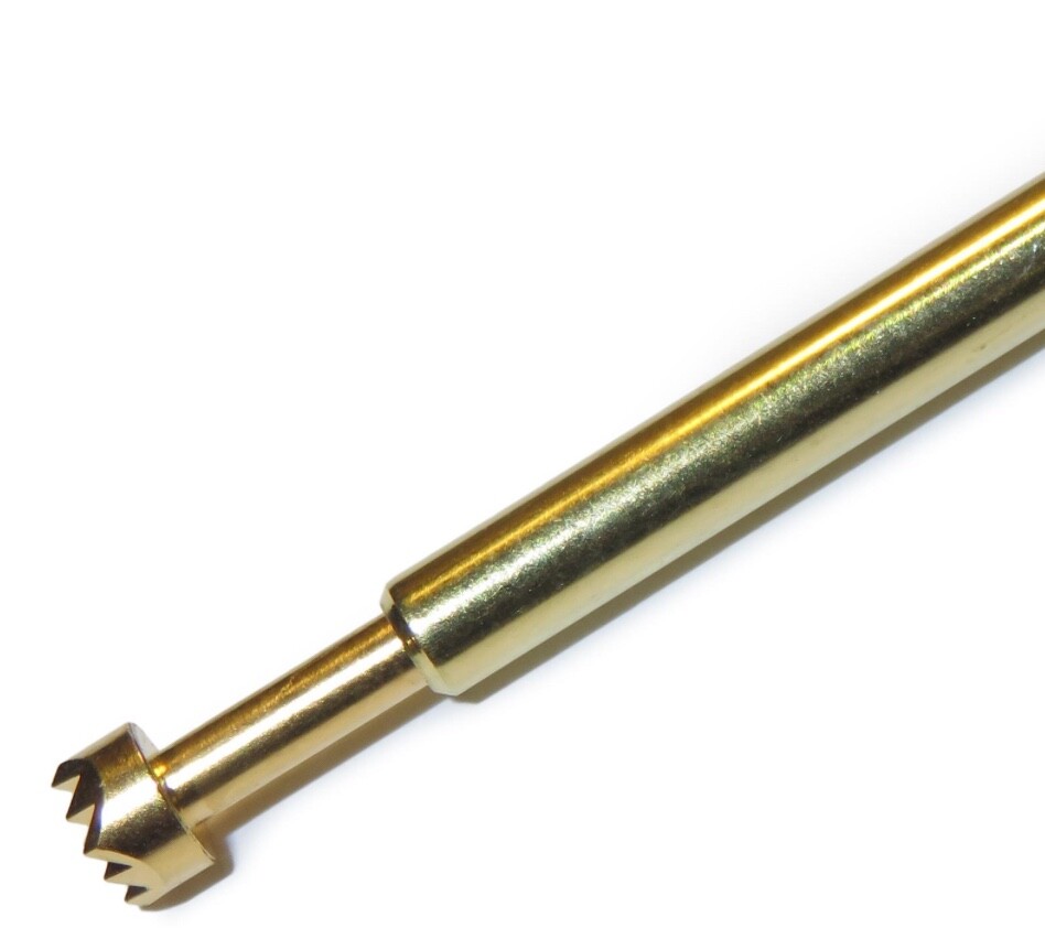 Everett Charles PIN HCP-13H 1 Spring loaded, 25 MOHM RESISTANCE