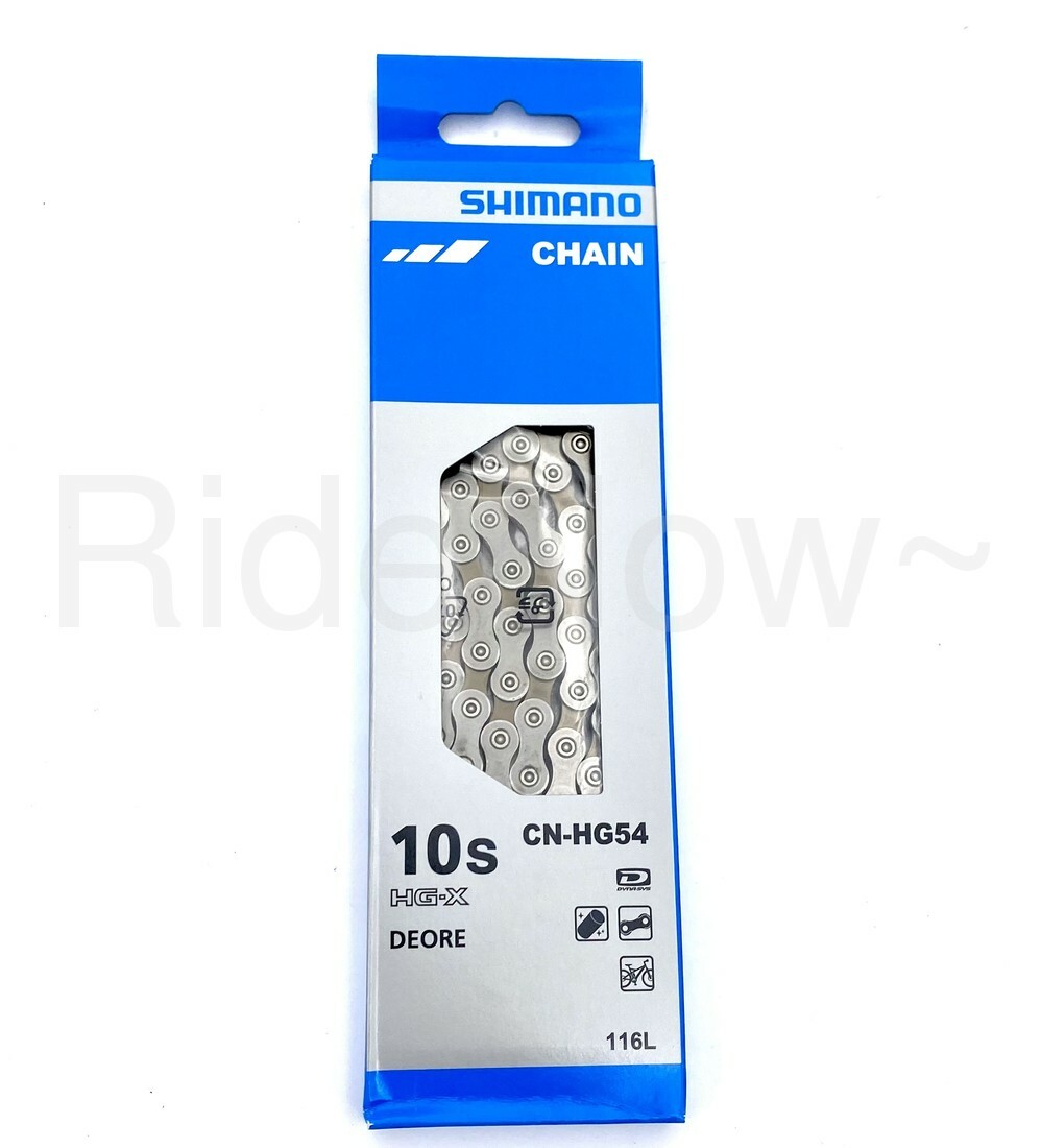 Shimano Deore CN-HG54 MTB 10-speed Chain, 116 Links, fits XTR XT SAINT SLX Deore