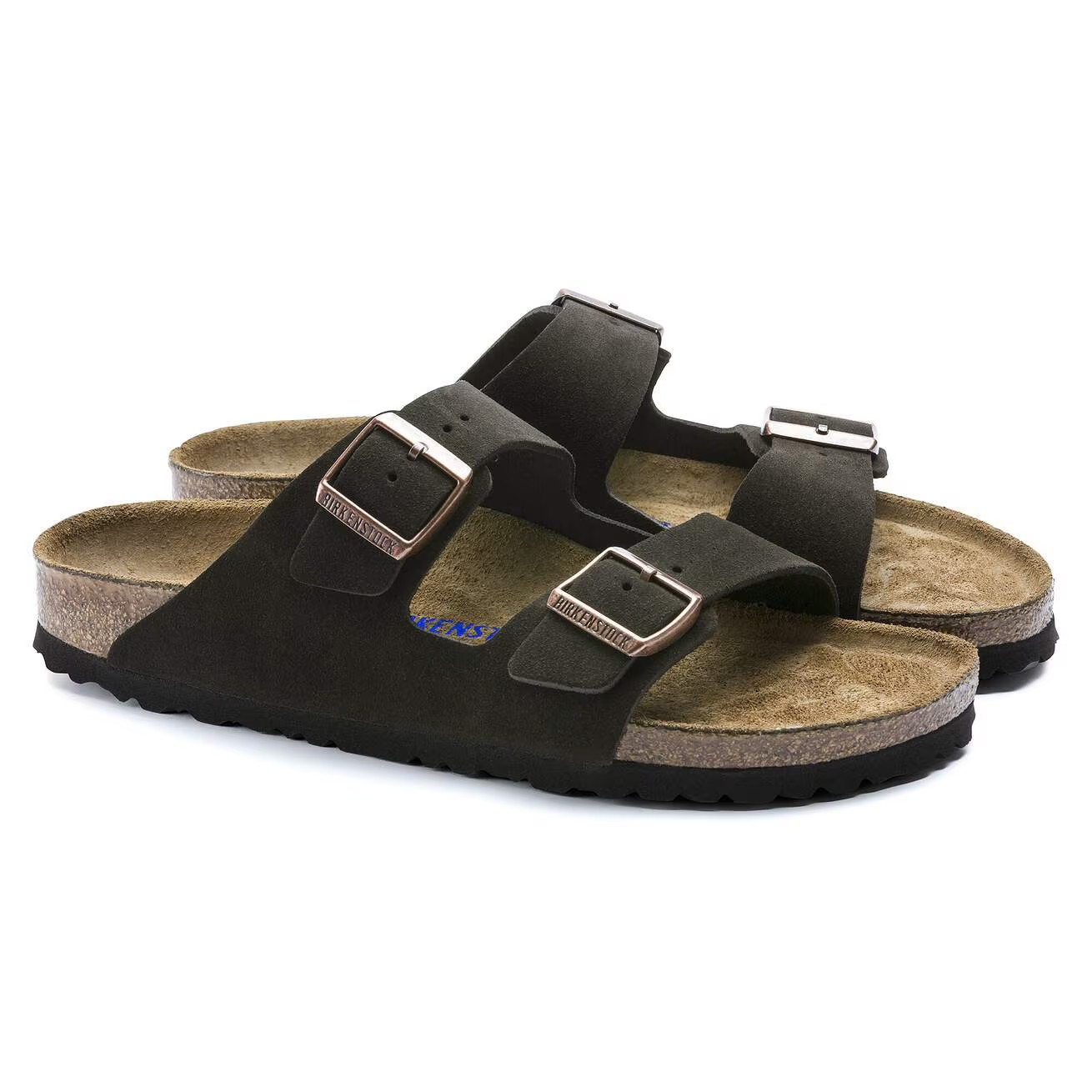 New Birkenstock Arizona Suede Leather Casual Shoes Sandals - Unisex Adults