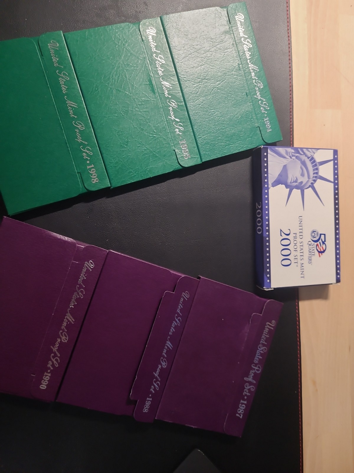 Multiple Year US Mint Proof Sets  7 Years