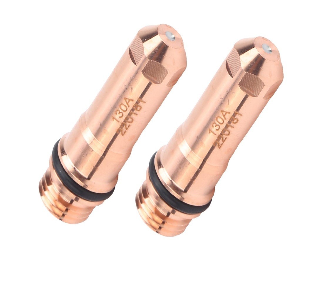2 x 220181ATT Plasma Torch Electrodes 130 Amp for A2 or Air Mfg in USA