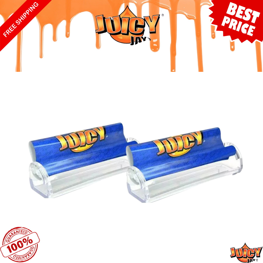 Juicy Jay's Cigar Roller Machine 120mm Unflavored – Pack of 2 | Easy Rolling Too