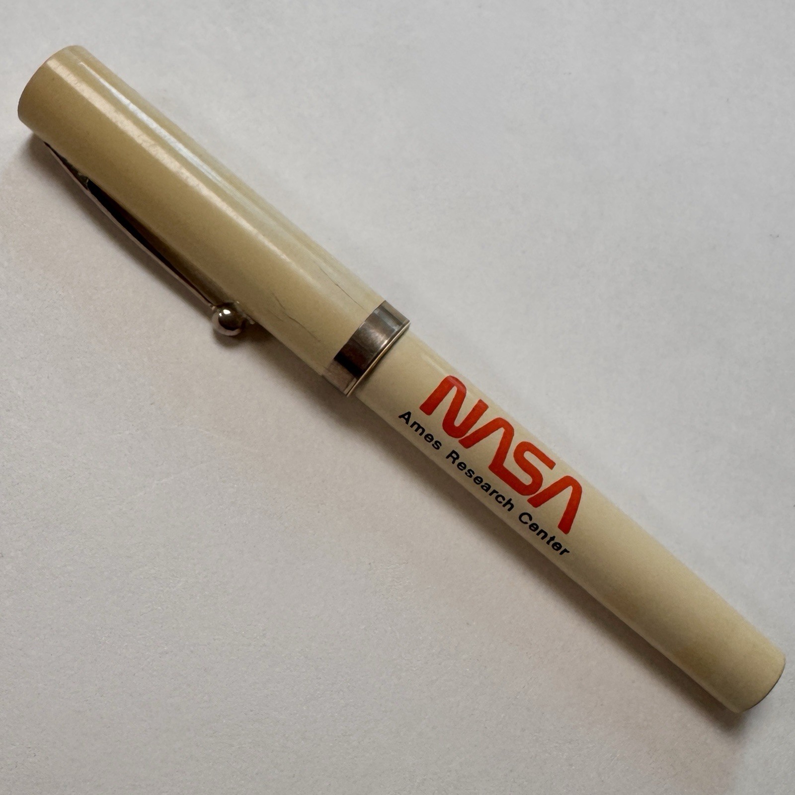 Vintage NASA Ames Research Center Sheaffer Rollerball Pen Promo 1970 - 80s