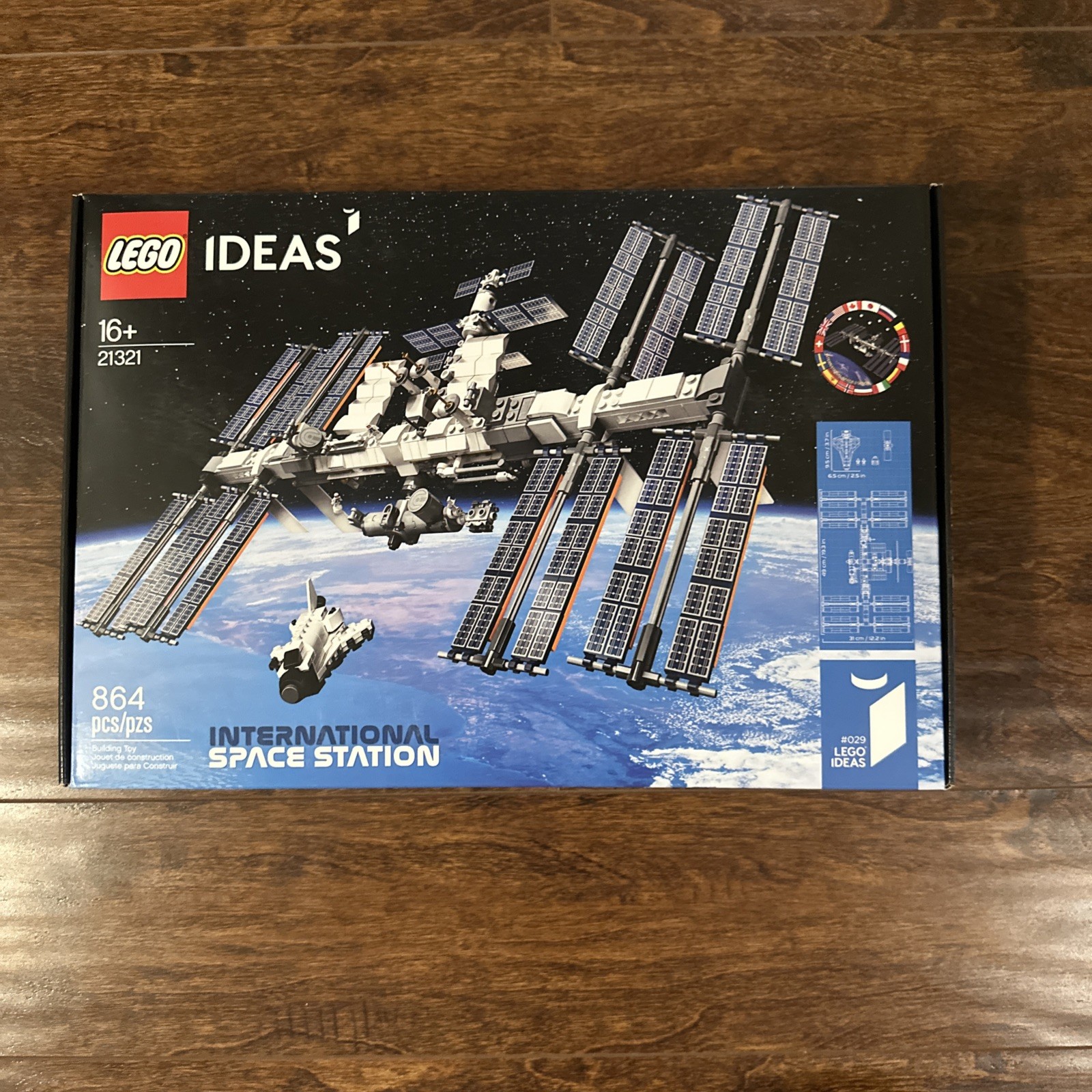 Lego 21321 Ideas International Space Station Set New And Sealed 864 Pieces