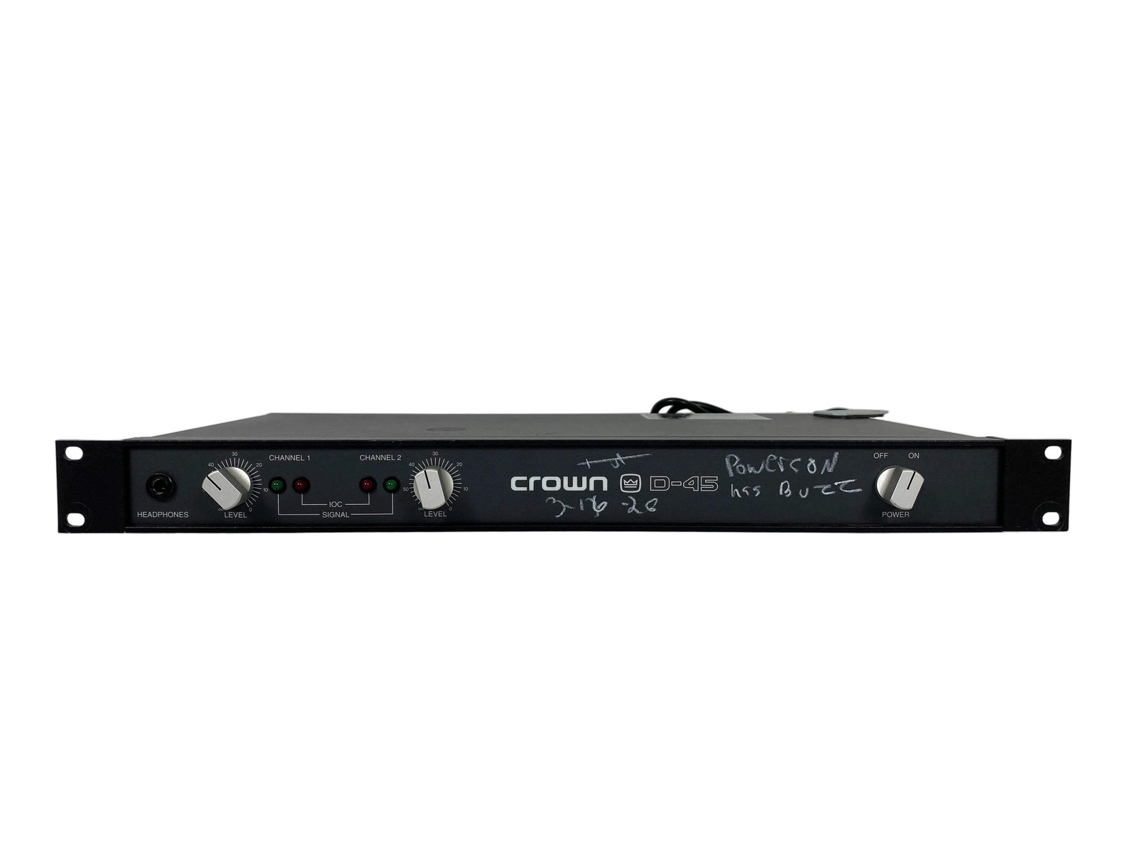 Crown D-45 Amplifier