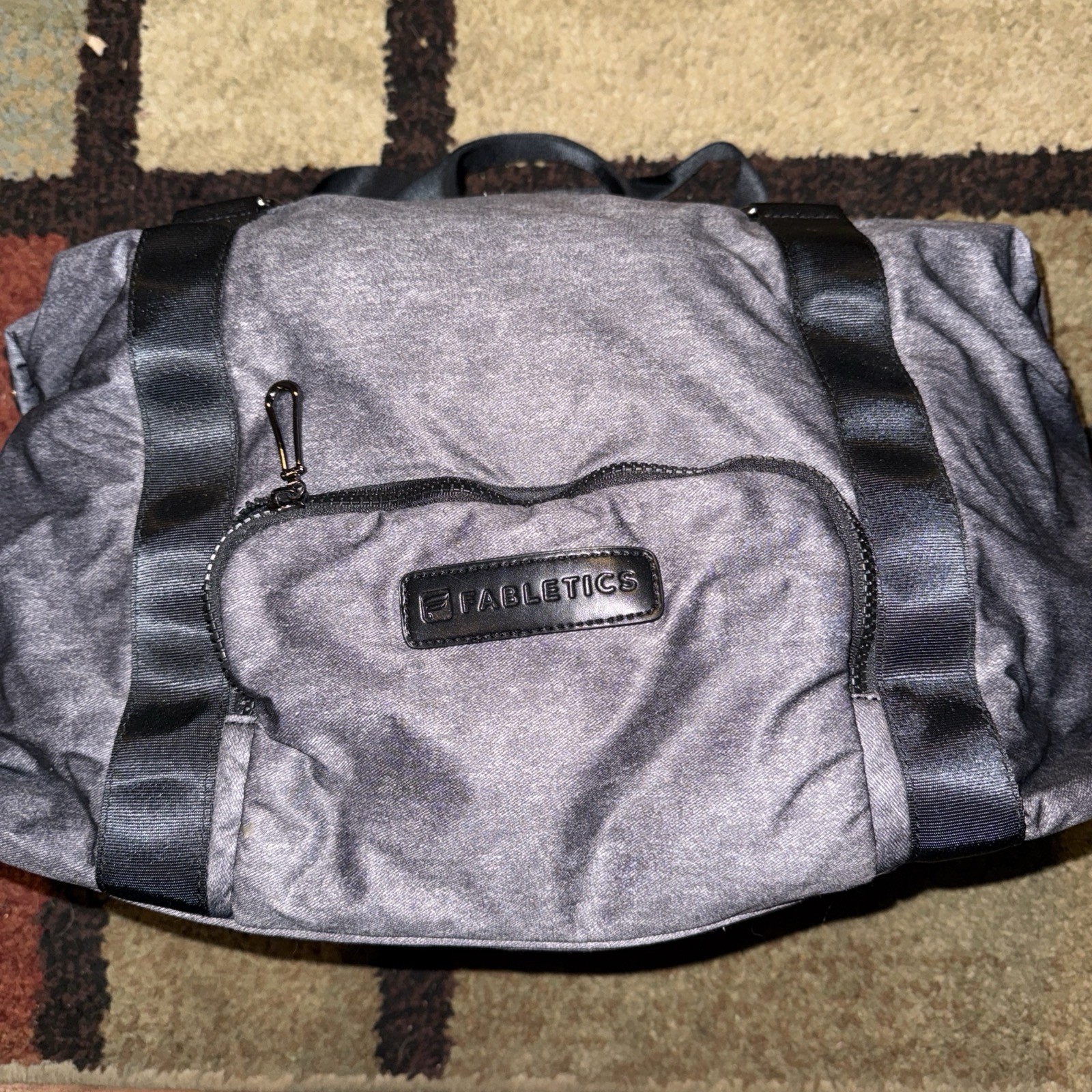 Fabletics The True Gym Bag Beach Yoga Crossbody Tote Travel Duffel Workout