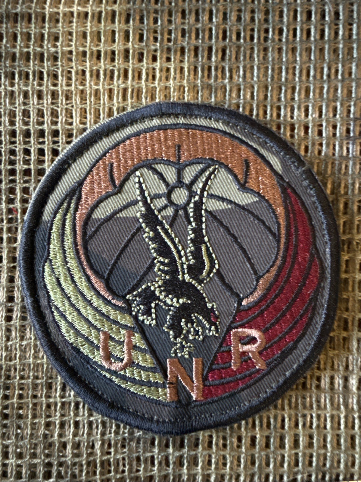 French Foreign Legion Parachutist regiment UNR Green Camo - Afgan War Patch