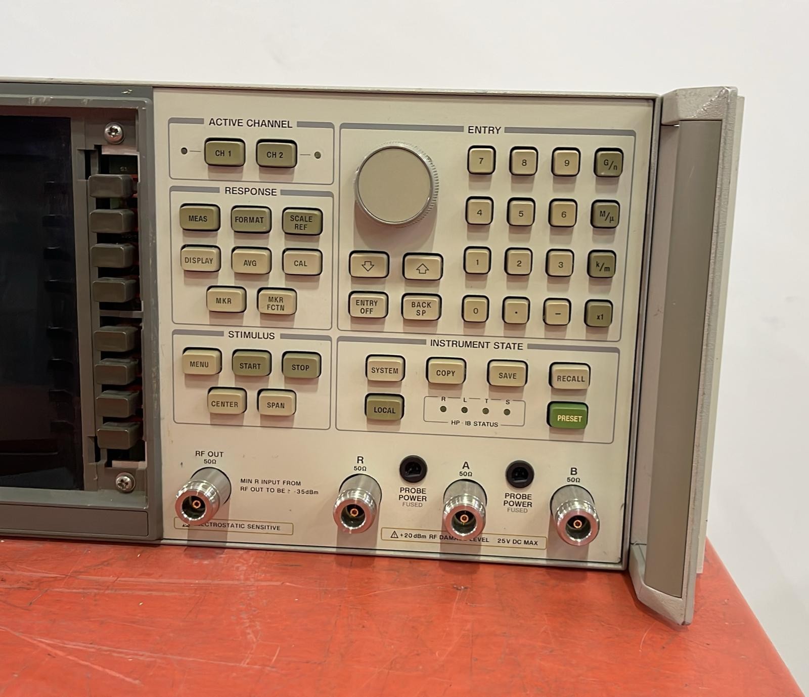 Hewlett Packard HP 8753C RF Network Analyzer 300kHz–3GHz **AS IS
