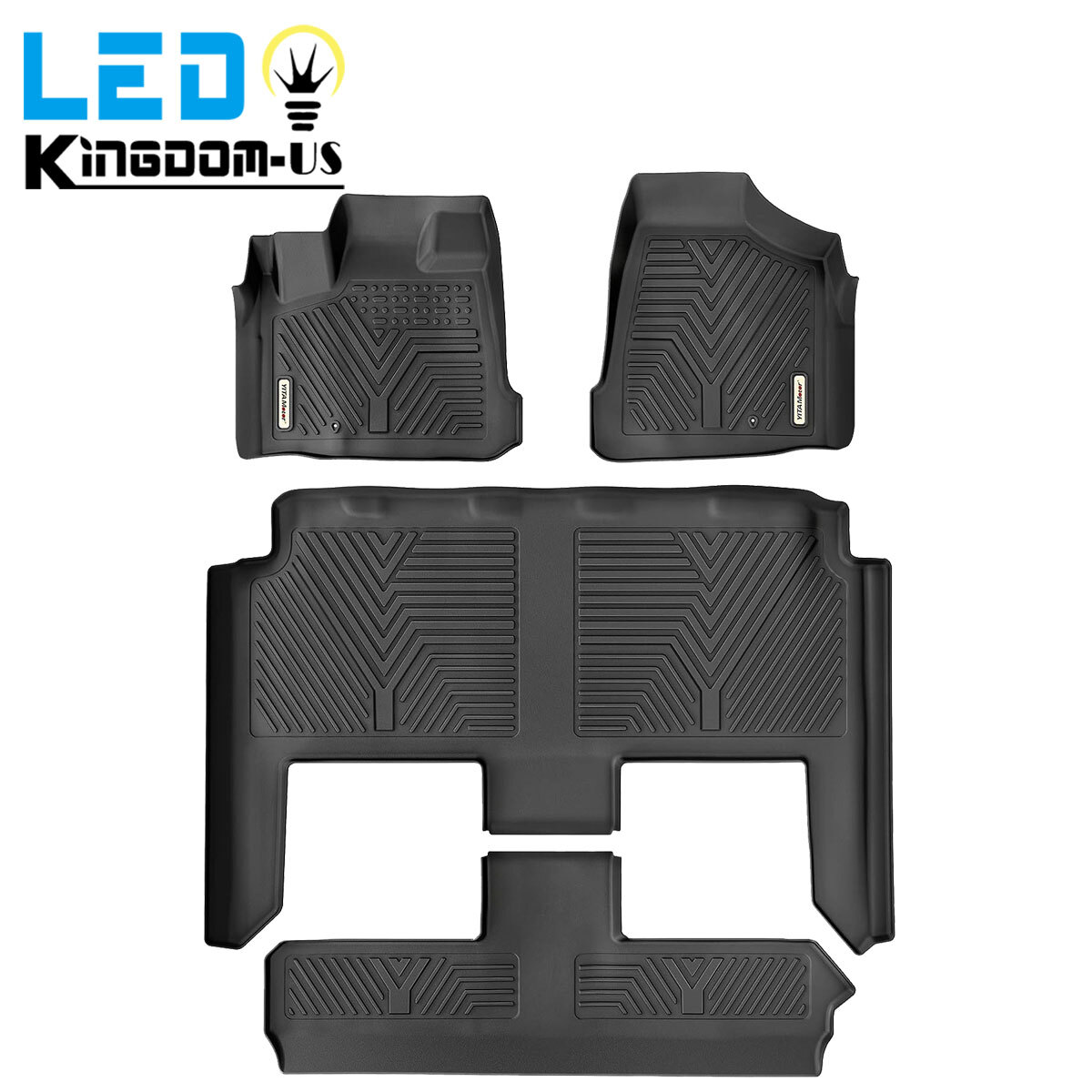 Car 3D Floor Mats for 2008-2020 Dodge Grand Caravan 08-16 Town & Country Liners