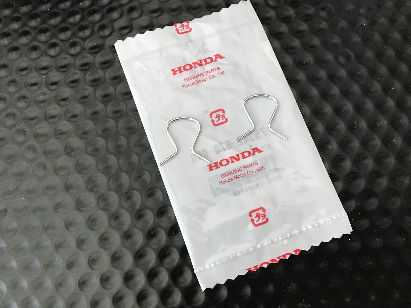 GENUINE OEM HONDA ACURA DOOR WINDOW REGULATOR CRANK HANDLE RETAINING CLIP SET