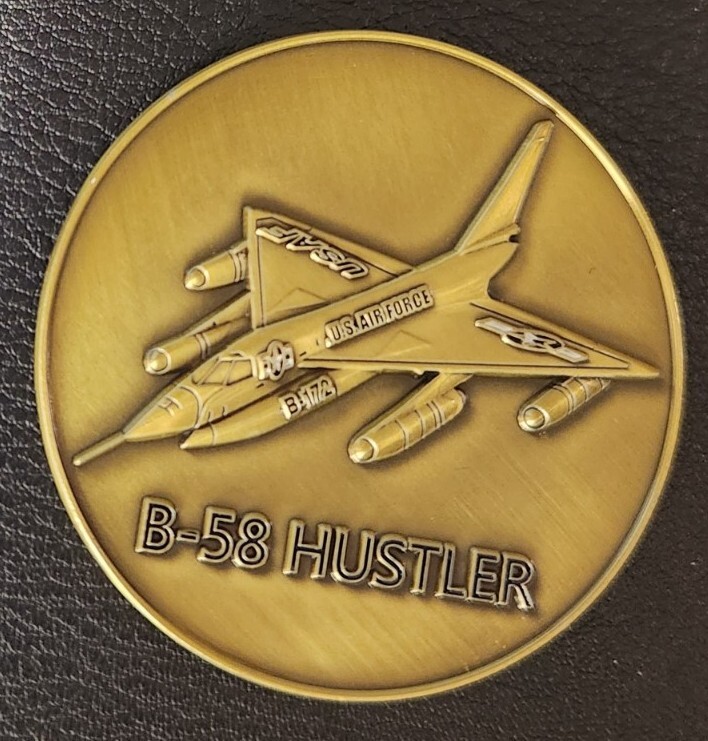 Challenge Coin B-58 Hustler 43rd Bombardment Wing