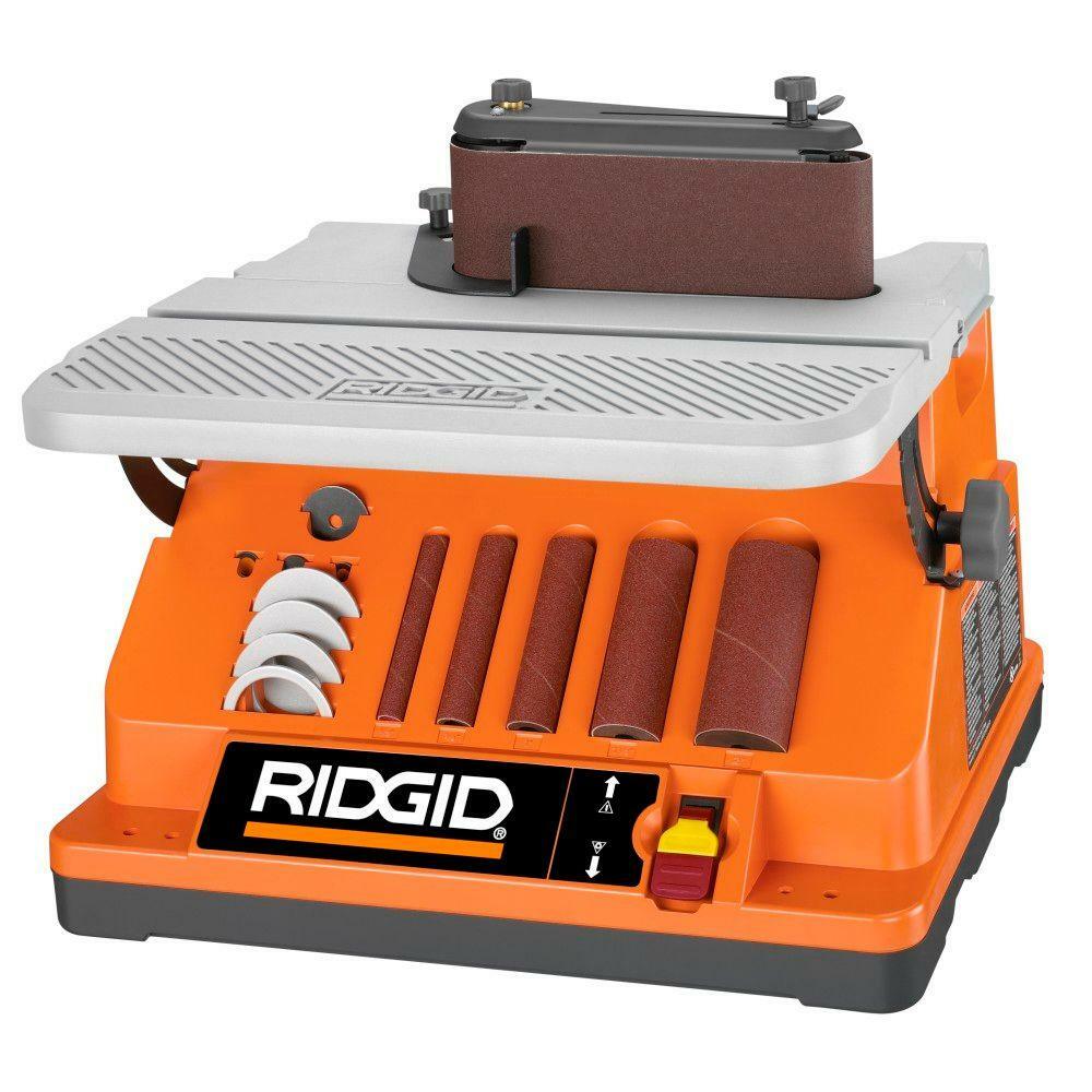 RIDGID Spindle Sander Oscillating Edge/Belt