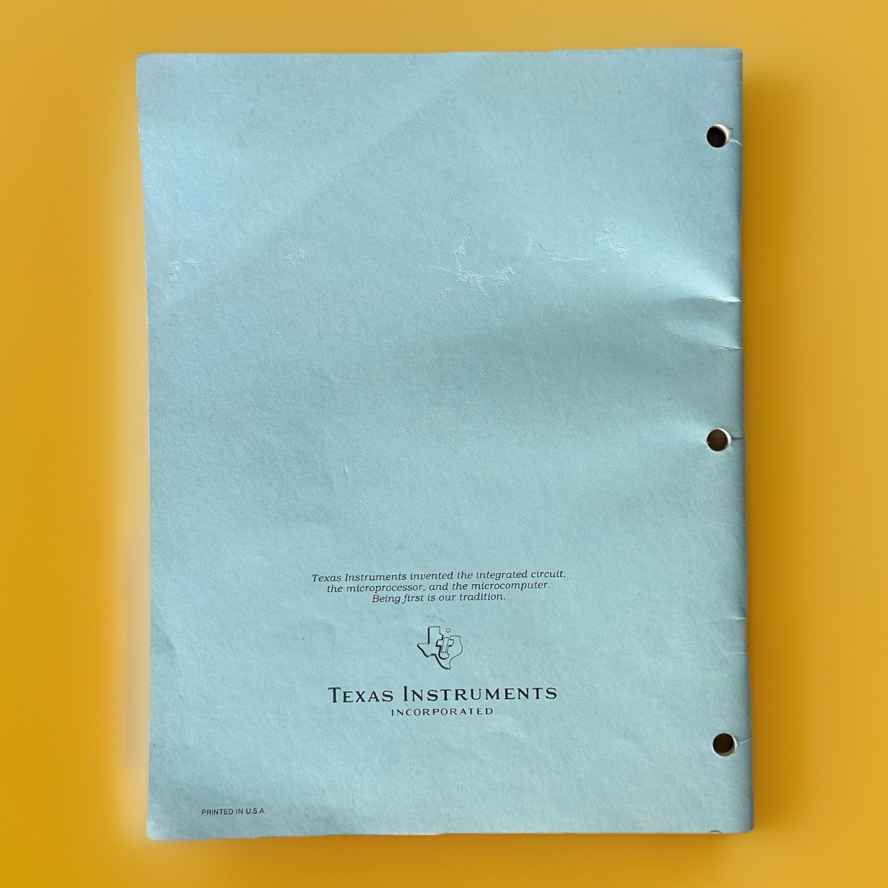 Vintage Texas Instruments Disk Memory System Model PHP1240 For TI99/4a Manual