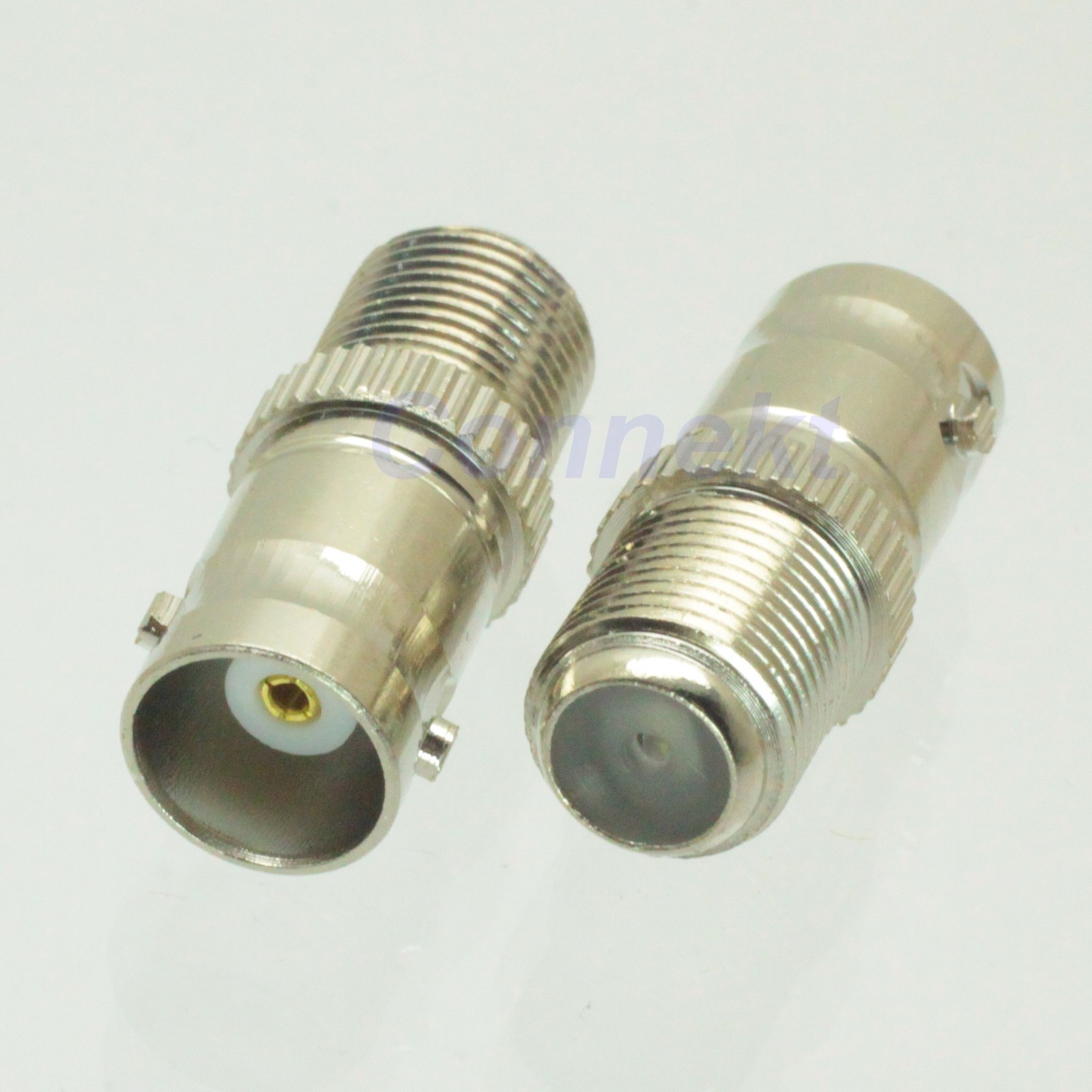 10pcs BNC female jack to CCTV F type  female jack RF coaxial adapter connector