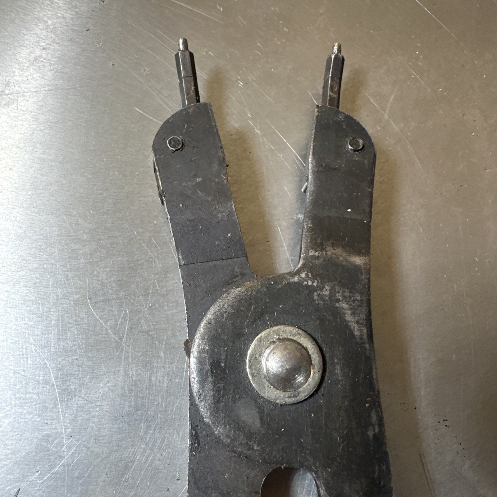 K-D TOOLS #456 EXTERNAL SNAP RING PLIERS INTERCHANGEABLE TIP 10” USA