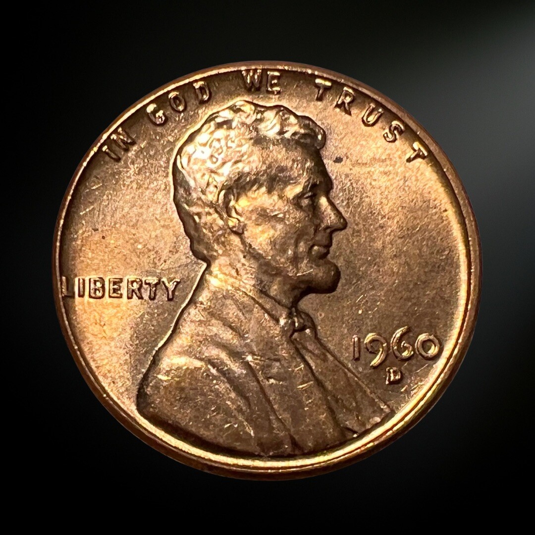 1960-D Lincoln Memorial Penny BU Brilliant Uncirculated Denver Mint