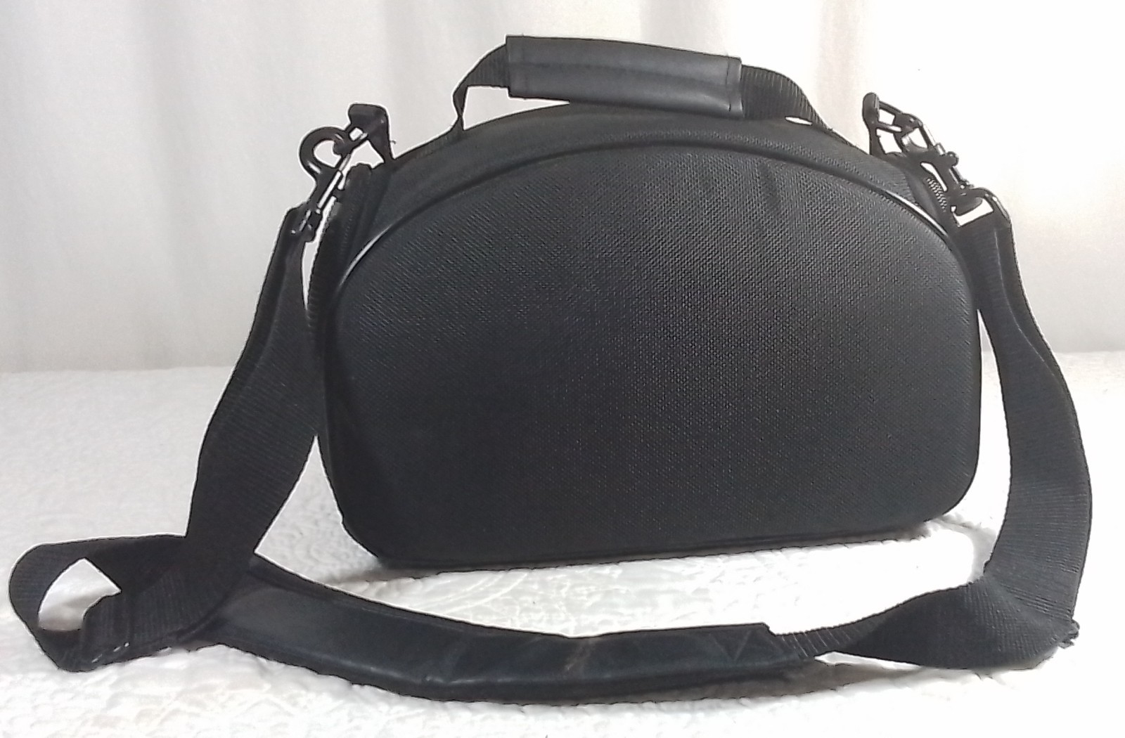 Mainstays Durable Essential Black Nylon Camera Bag w/ Functional Compartments