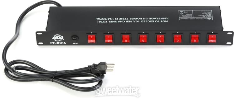 ADJ PC-100A 8-switch Rackmount Power Center