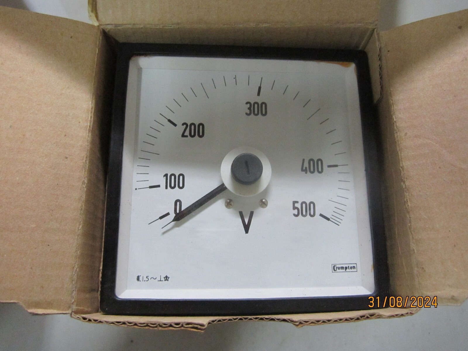 Crompton Volt Meter 244-03VG-SFSF-C5-4T