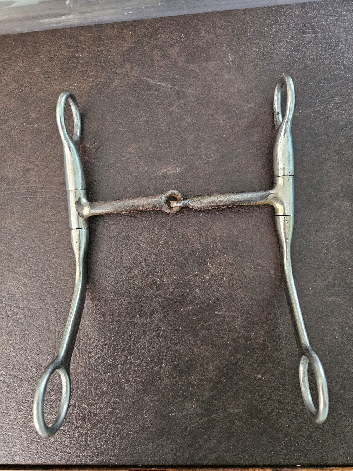 Used Stainless 5" Western Long Shank Snaffle (#7)