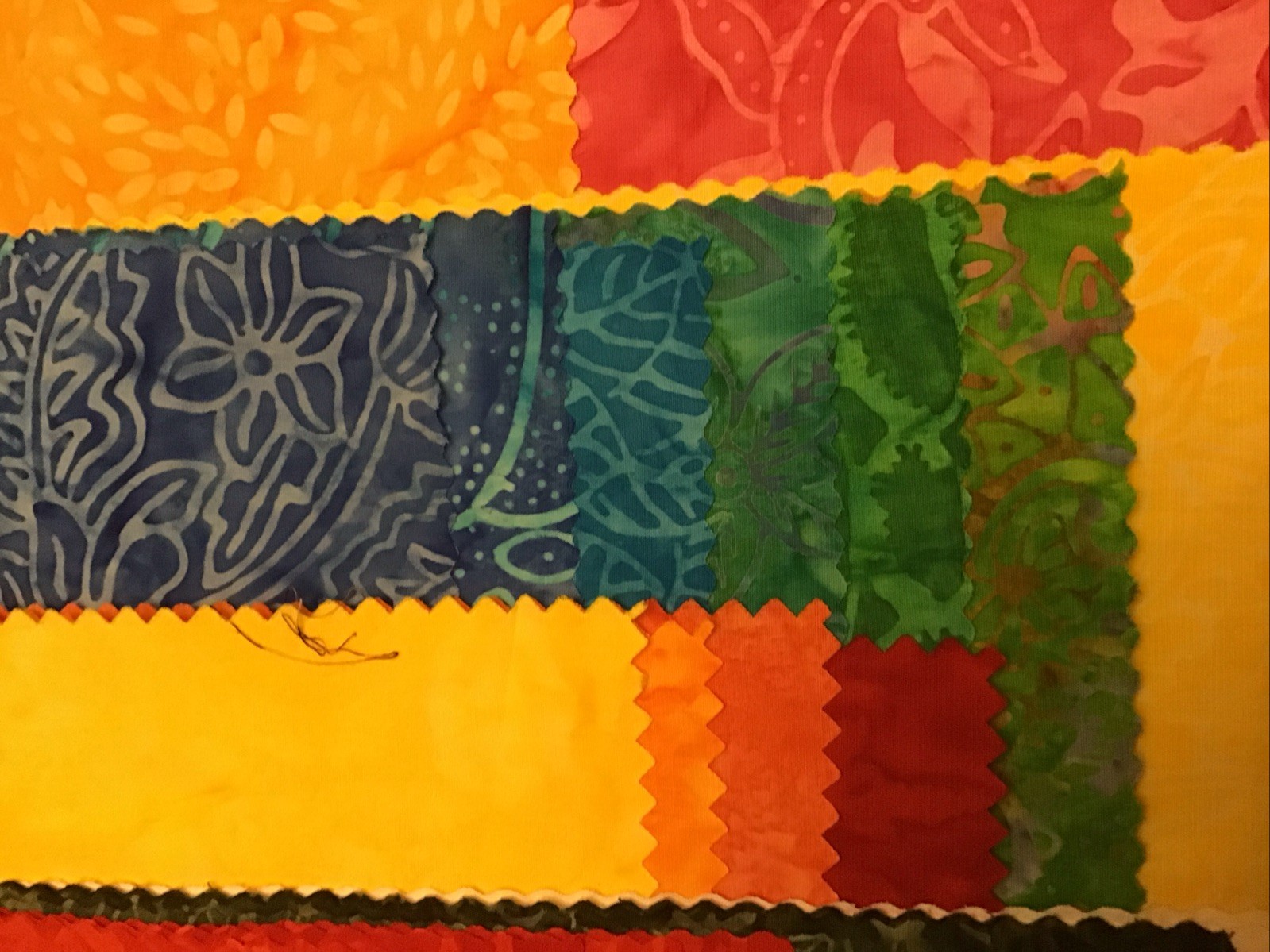 Fabric Batik Brights 29 Piece Collection, Salesman Samples