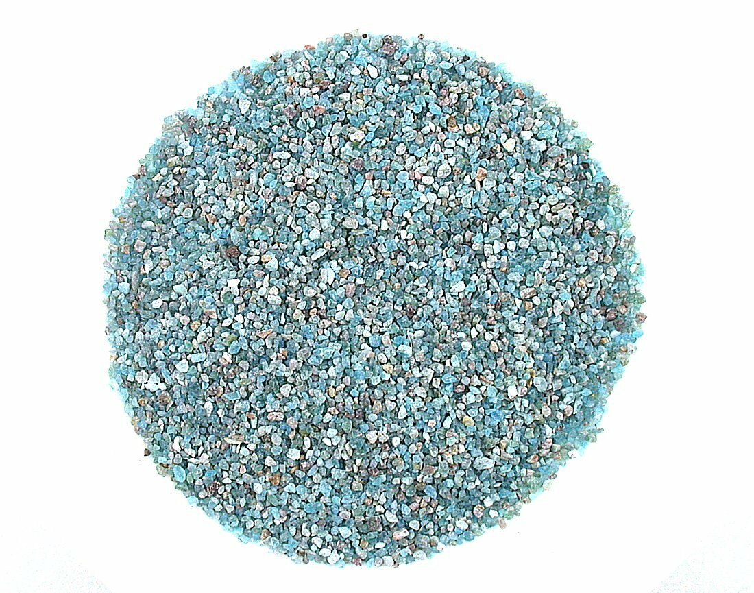 1/2 Ounce Blue Apatite Jewelry Craft Inlay Sand Painting Pieces 2mm And Less