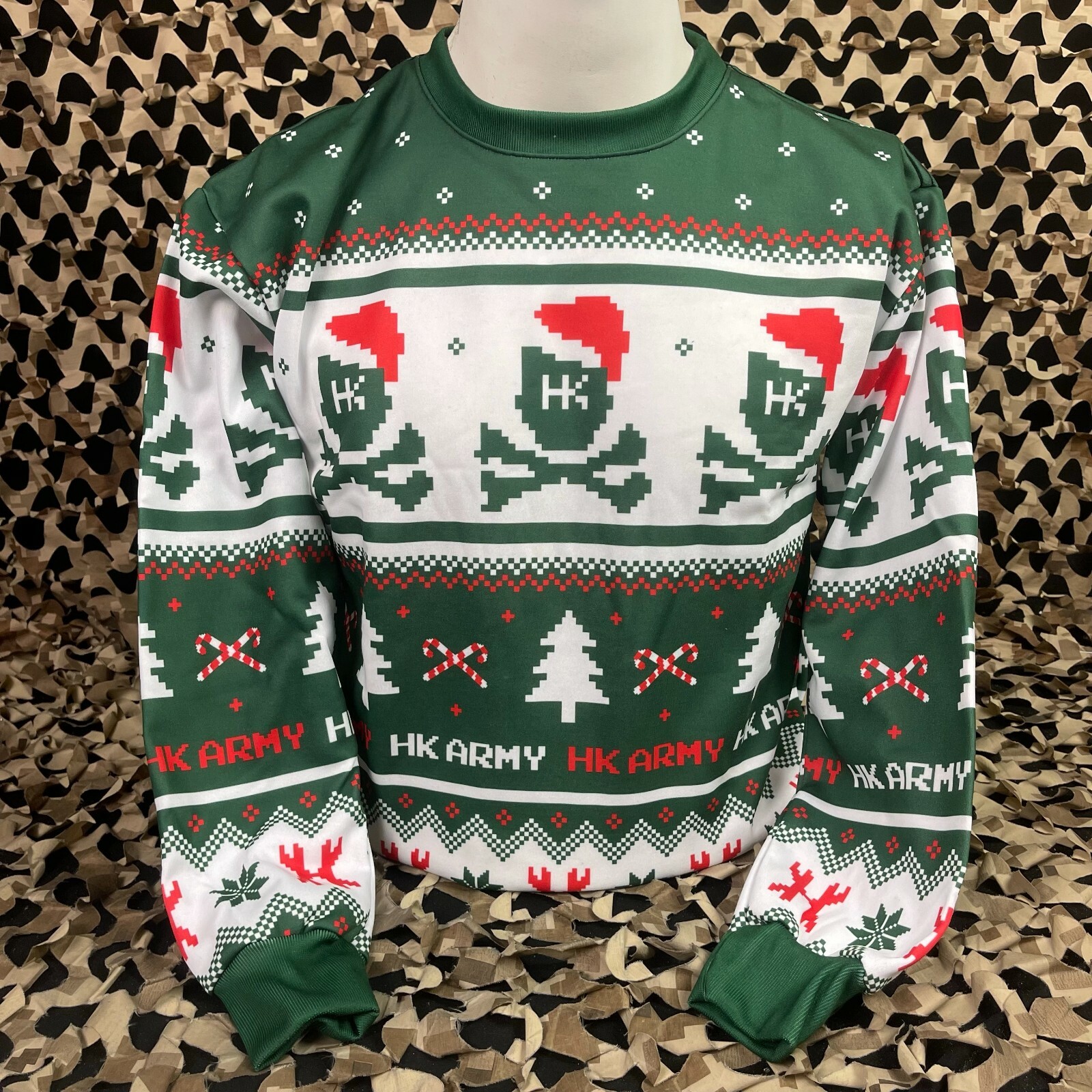 NEW HK Army X-Mas Pull Over Sweatshirt - Sweater - Small