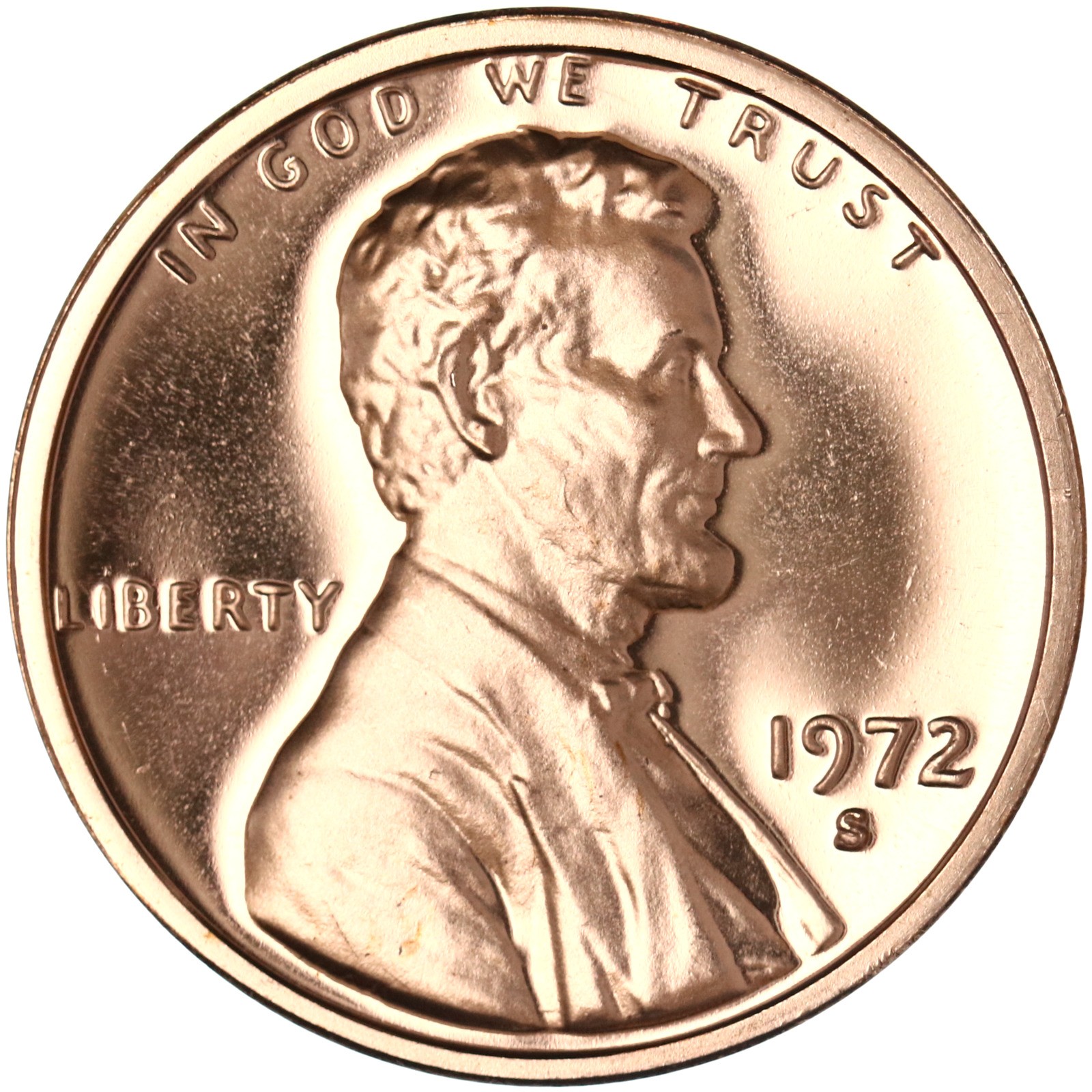 1972 S Lincoln Memorial Cent Gem Proof
