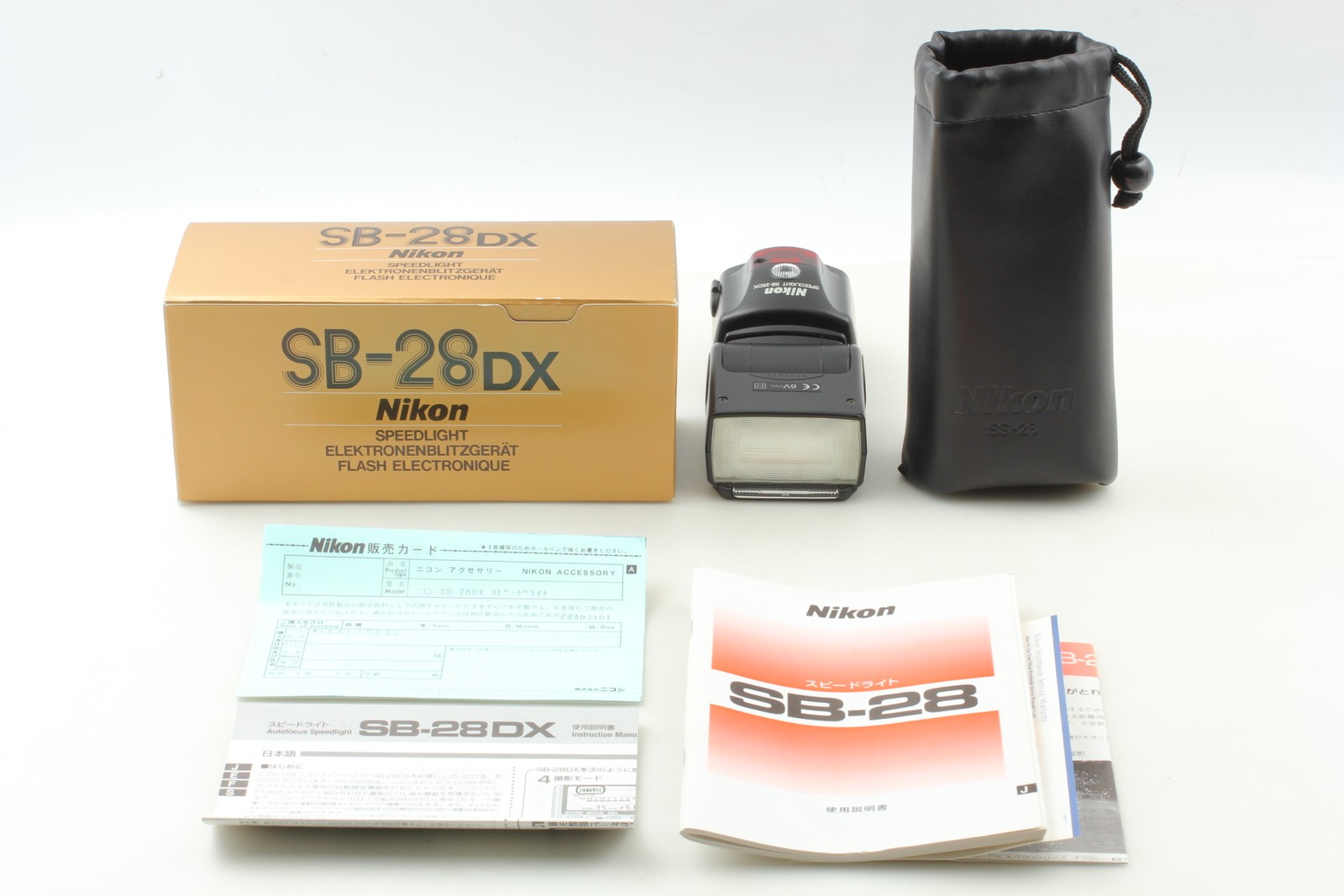 [Top MINT In Box] Nikon Speedlight SB-28DX Shoe Mount Flash From  JAPAN