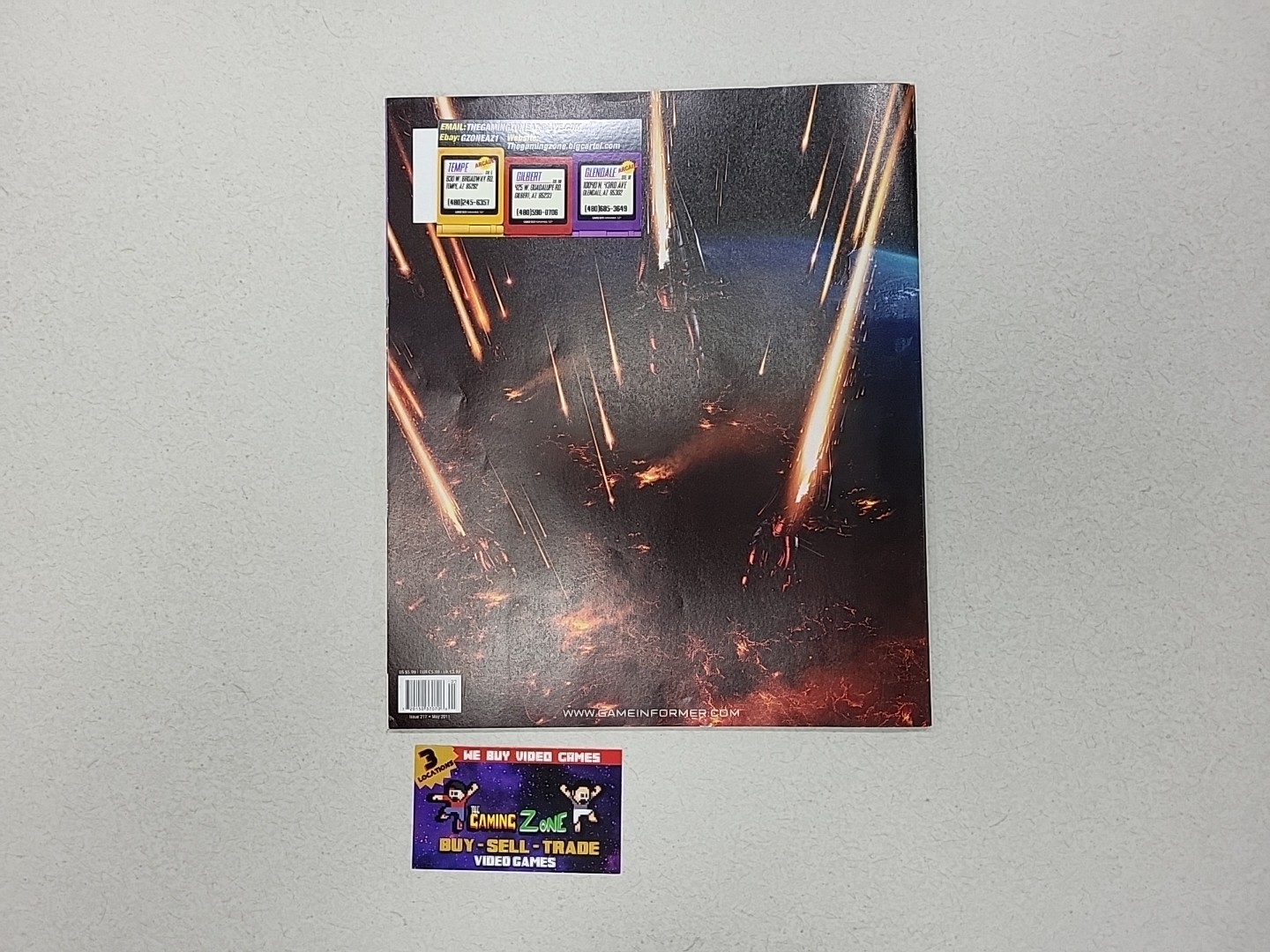 Game Informer Issue #217 May 2011 Mass Effect 3