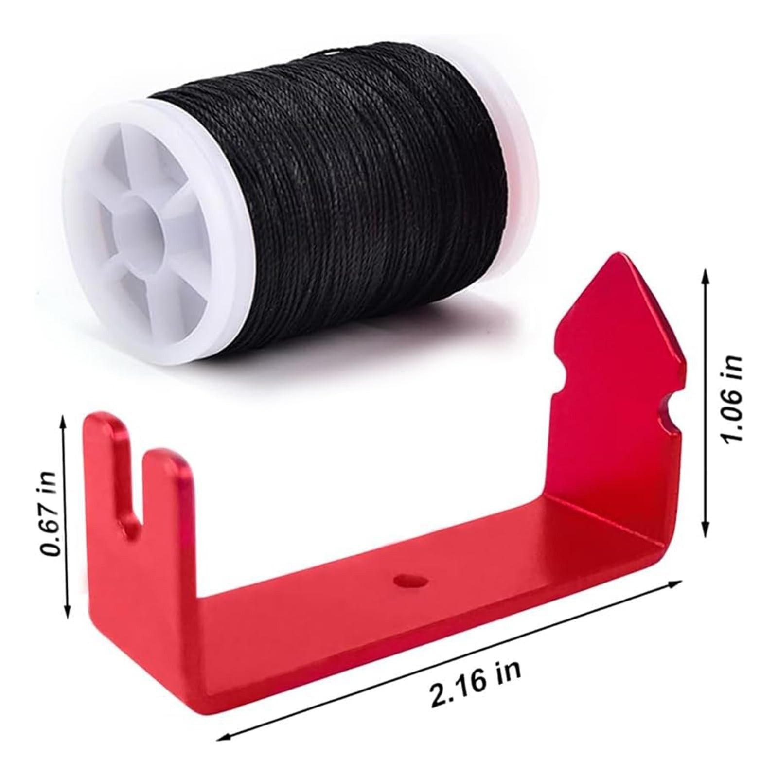 Archery Bow String Separator Tool 131 yard/120m Durable Bowstring Serving Thr...