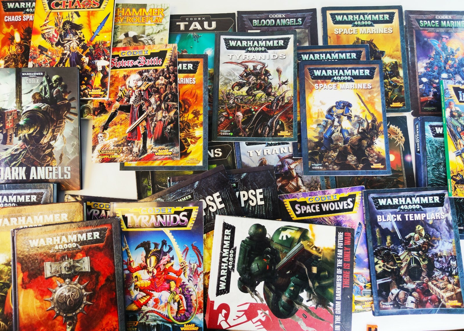 Warhammer 40k Codex Codexes Army Books Multilisting 2nd 3rd 6th editions