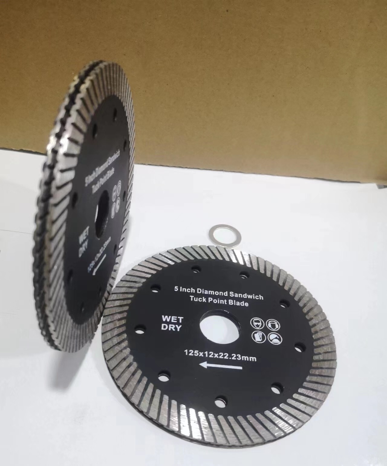 4.5" Double Sandwich Tuck Point 10 Pieces Blade Mortar Joints Concrete Removal