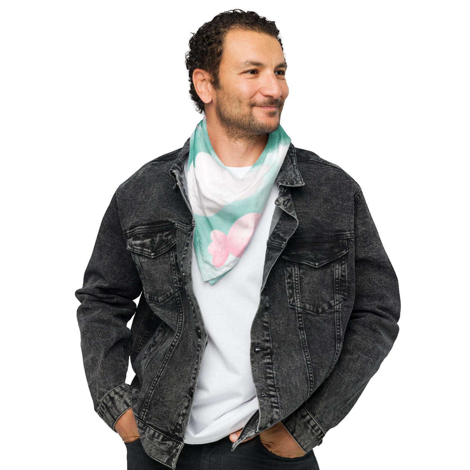 Pink Little Bat, CW Design, Print Bandana
