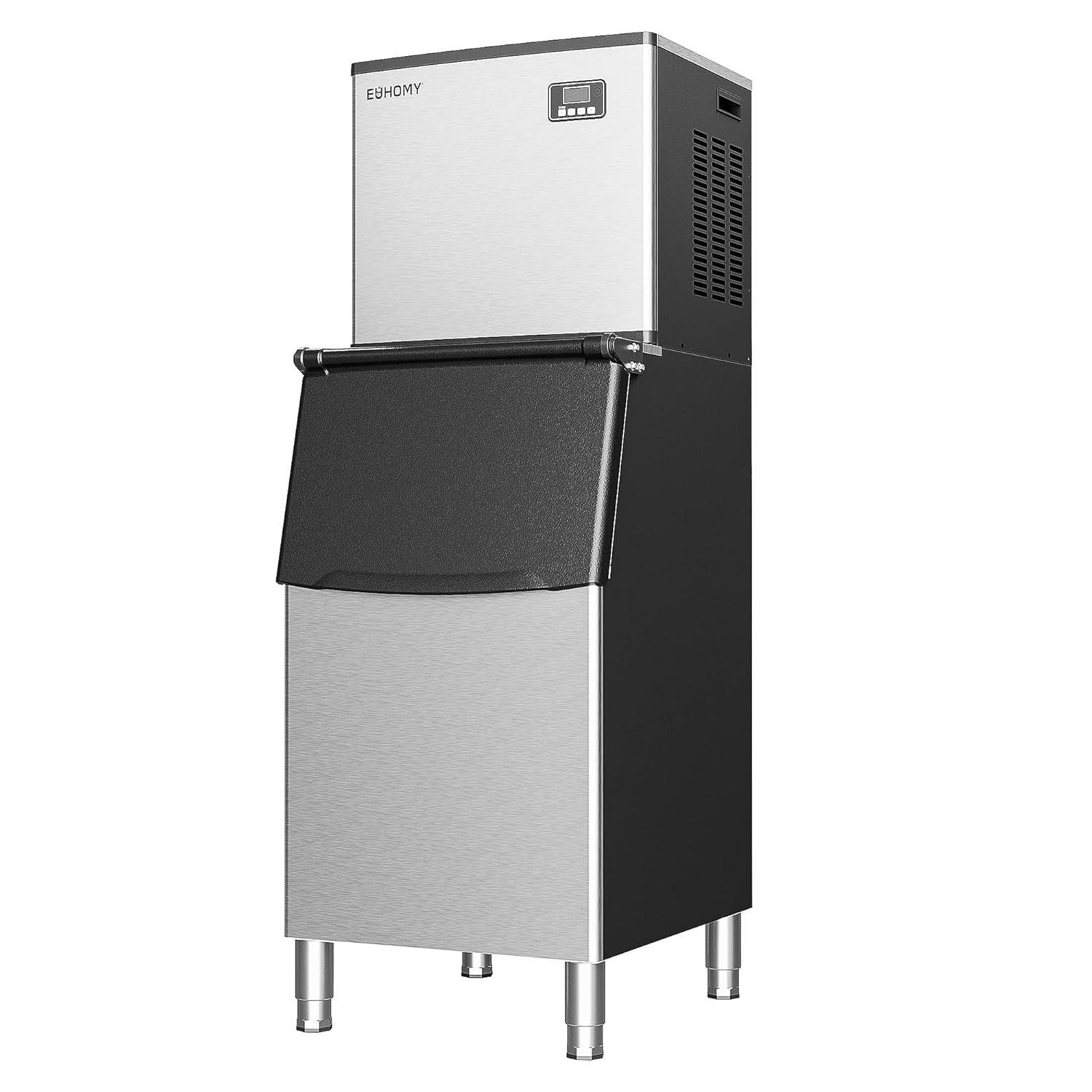 MAQUINA HIELO COMERCIAL 400LBS 24H DE SECOP 250LBS ALMACENAMIENTO ACERO INOX