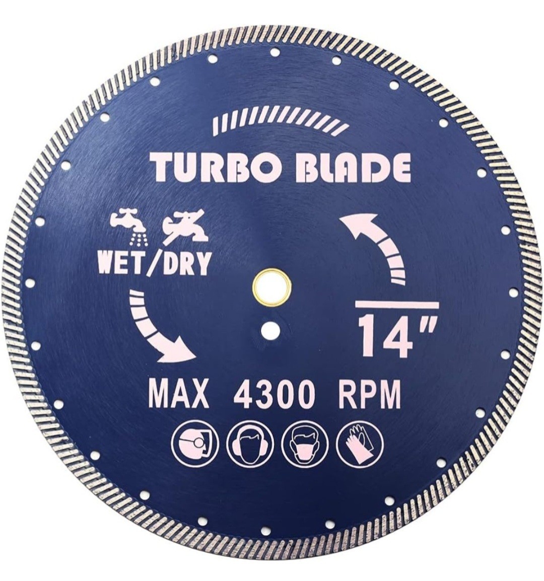 14" Diamond Turbo Saw Blade Granite Marble