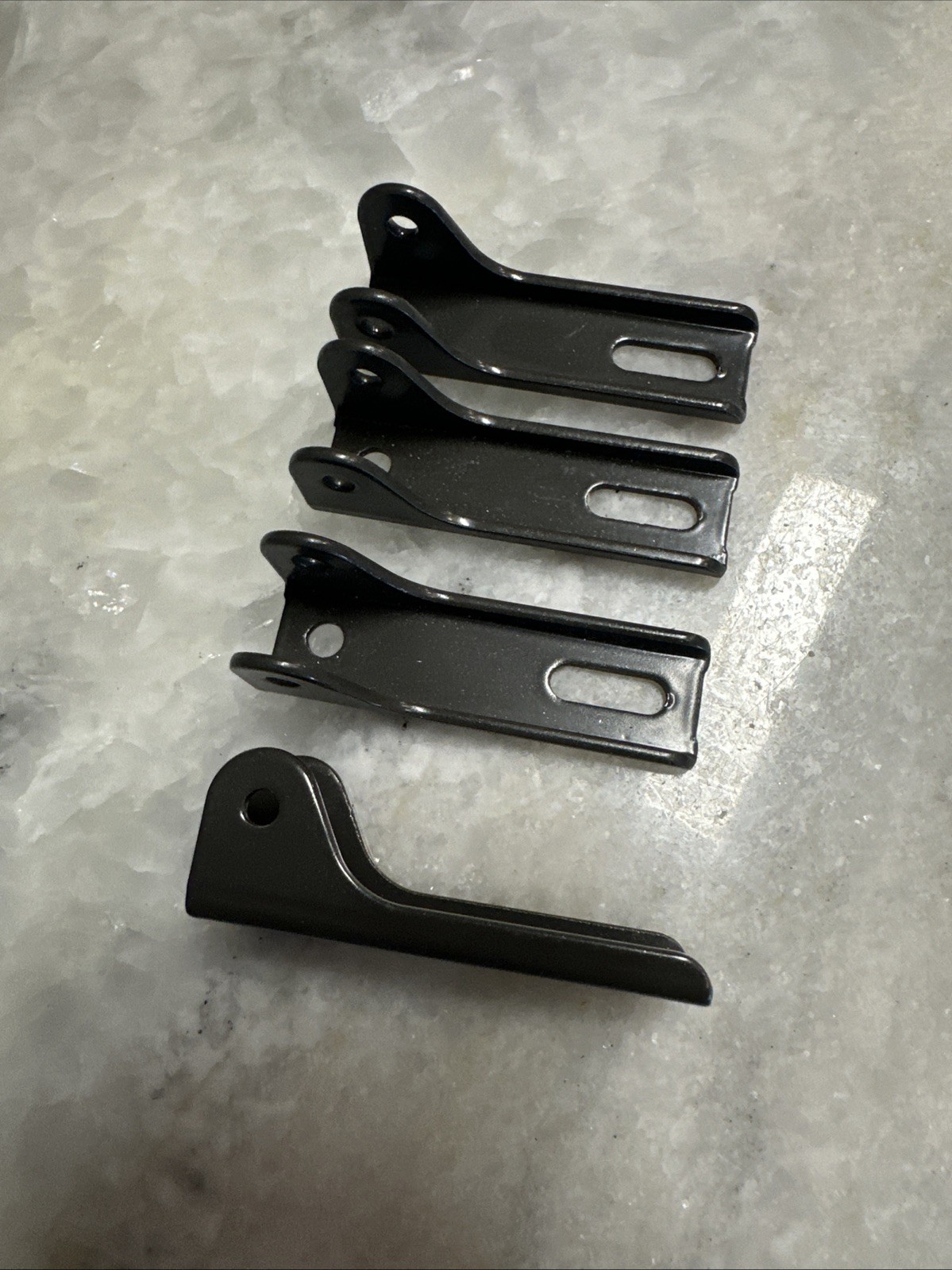 Lot of 4 Gray Screen Door Closer Door Bracket Shock Mount