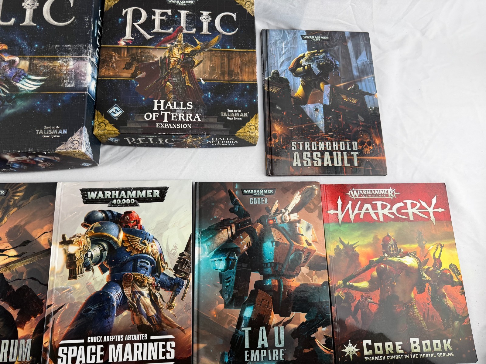 Warhammer 40,000 Relic Board Game Bundle & Codex Lot
