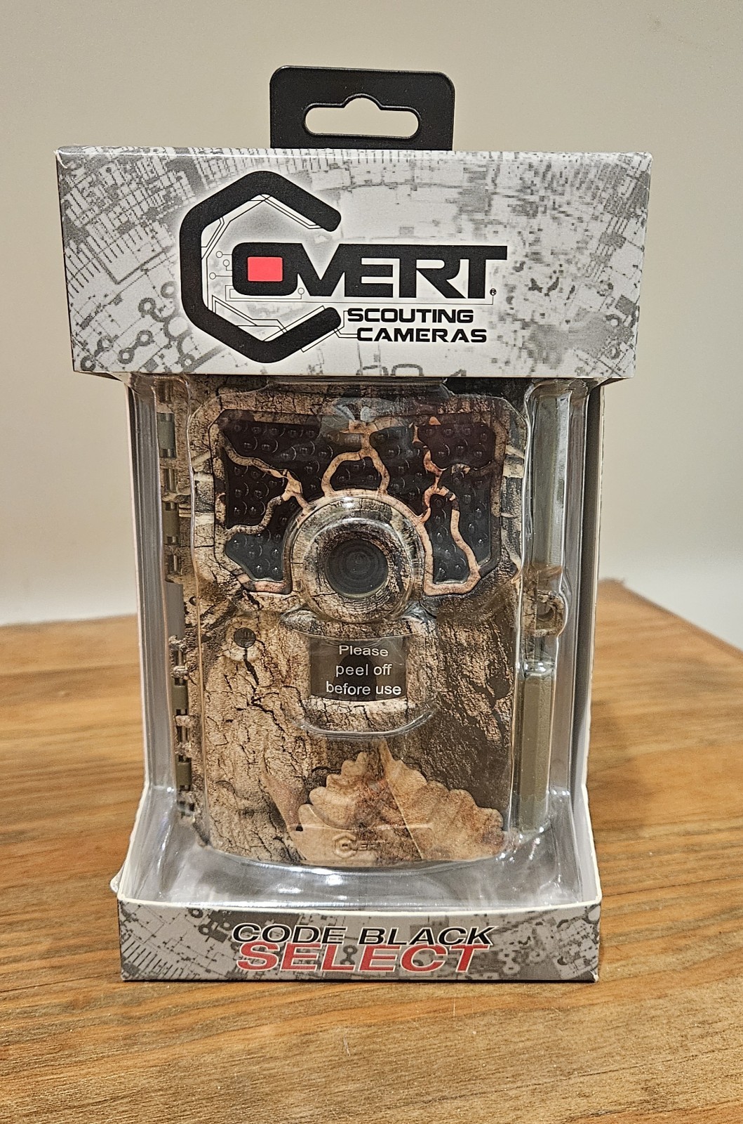 Covert Code Black Select Cellular Trail Camera 30MP 4K Universal Carrier CC0029