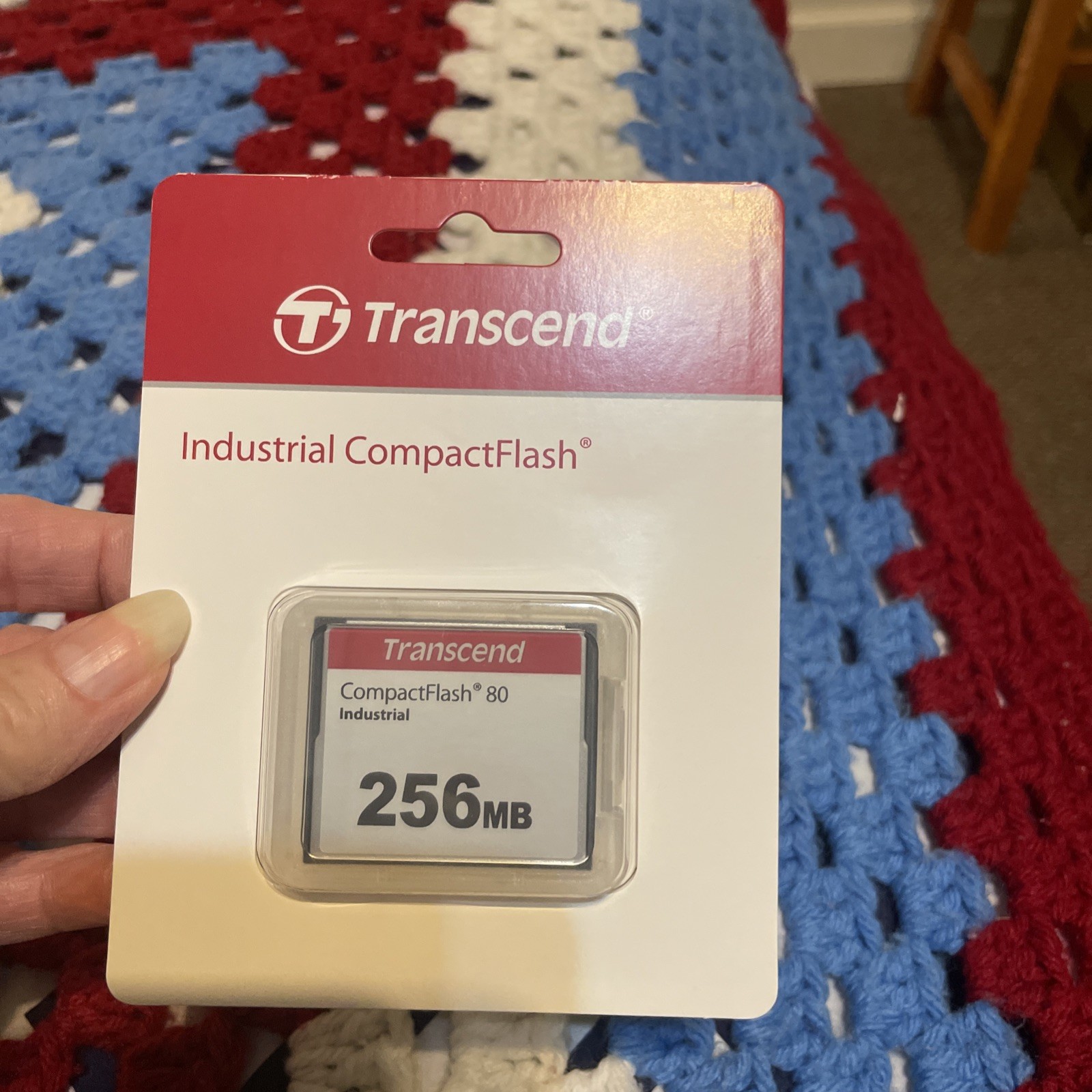 Transcend TS256MCF80 Industrial Compact Flash Memory Card, 256MB