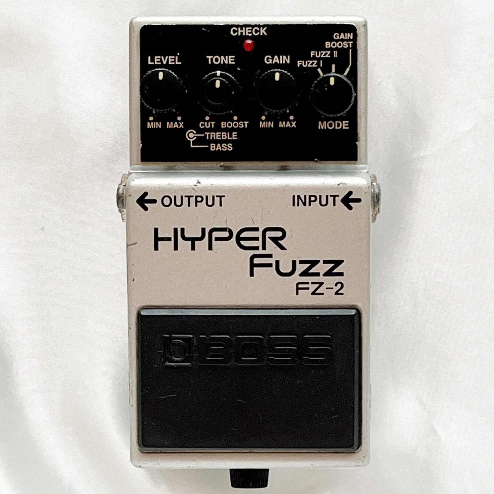 BOSS FZ-2 HYPER Fuzz 1993 Vintage Guitar Effects Pedal MIT PSA From Japan