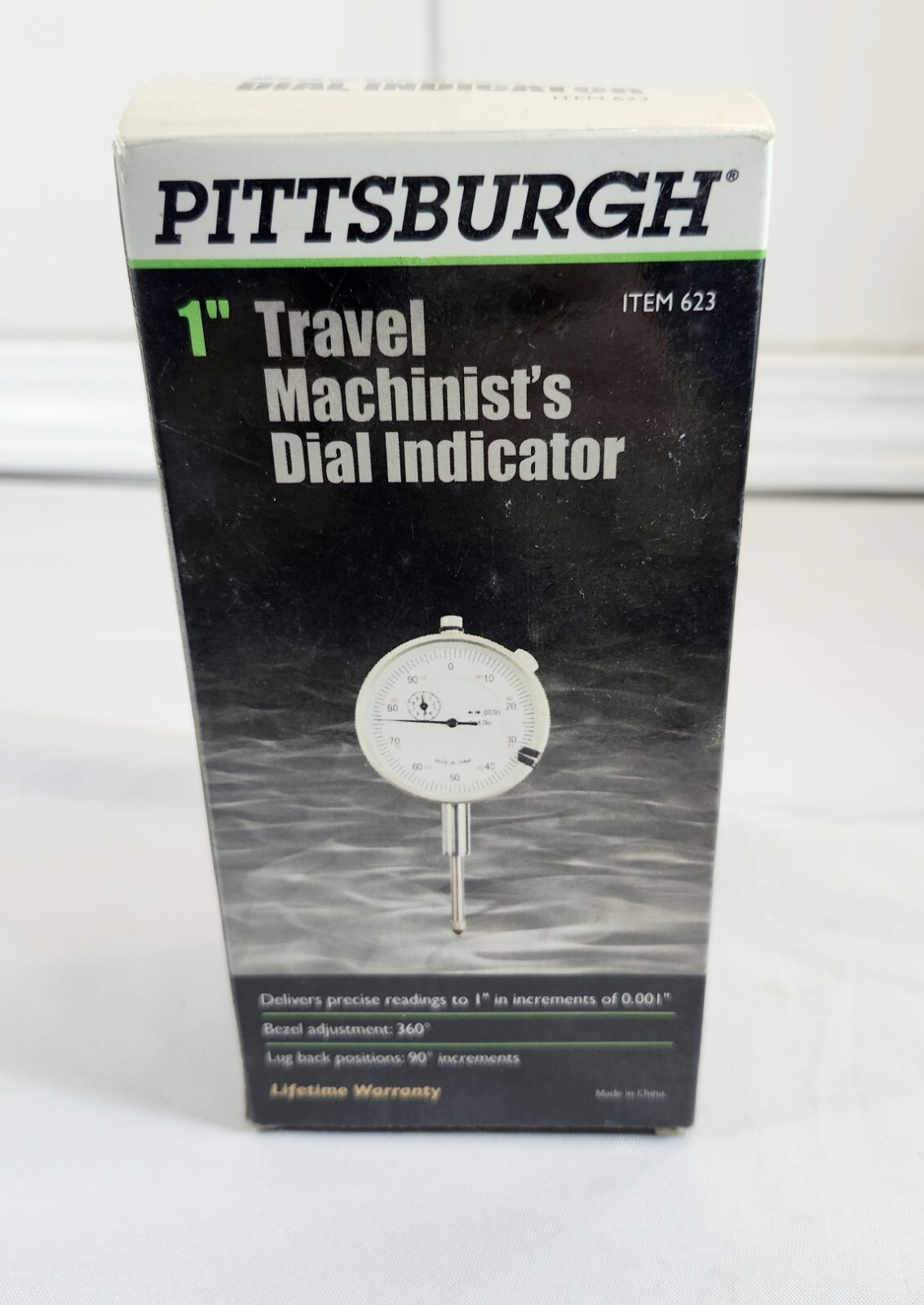 PITTSBURGH 623 1" TRAVEL MACHINIST'S DIAL INDICATOR NEW