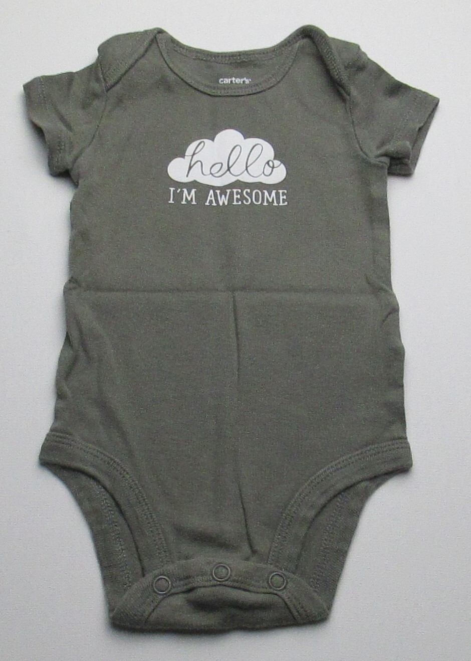 Infant Baby Boys 3 Months Carter's Hello I'm Awesome Shirt