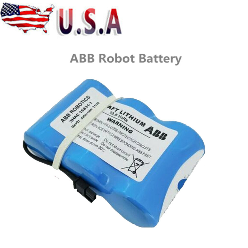 Brand New ABB Robotics 3HAC16831-1 SAFT ABB 10.8V. 17000mah Battery US SHIPPING